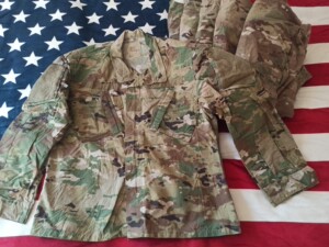 美军公发原品全地形/cp/mc/天蝎w2迷彩服上衣