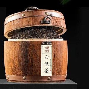 悟州六堡茶广西特产正宗十年陈参香特级黑茶养胃祛湿