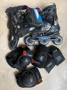 rollerblade罗勒布雷德 轮滑鞋儿童男女溜冰鞋全套装