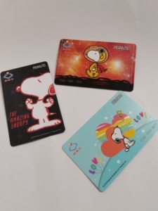 绝版套卡大连公交卡明珠卡史努比snoopy地铁轻轨打折卡20
