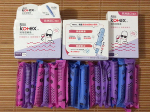 kotex高洁丝短导管卫生棉条普通流量共70支