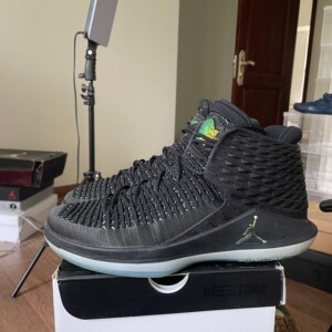 aj32黑猫 黑银 black cat44码