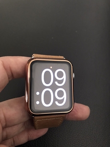 苹果手表不锈钢标准版apple watch 42mm 一代大