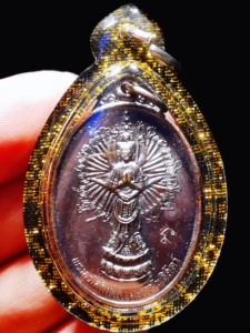 龙婆卡贤 千手观音 带印 2532 黑金防水壳 d卡