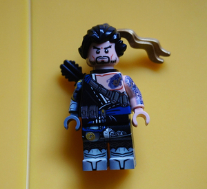 乐高 第三方人仔 守望先锋 半藏