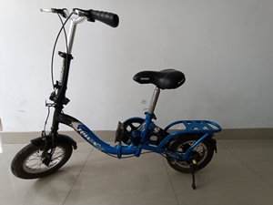 泰玛珑折叠自行车，14寸的轮径，原价500多买的，加宽胎带后