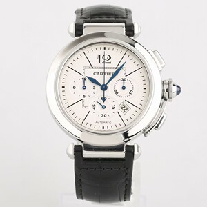 先鉴后发【公价90000】95新卡地亚帕莎系列w3108555自动机械男表