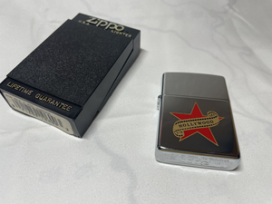 zippo 正品 1991年好莱坞星光大道