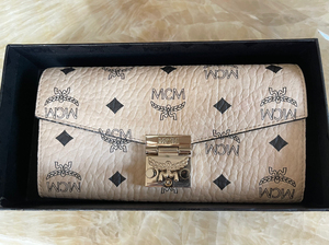 mcm链条包米色斜挎单肩包