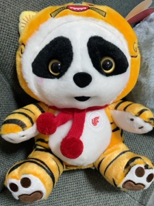 国航虎年胖安达.熊猫.全新带吊牌.