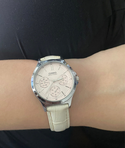 卡西欧 石英表女款5420 ltpv300三眼