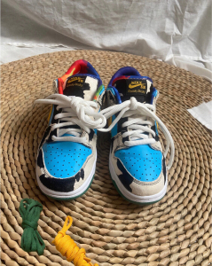 【出闲置】nike sb dunk low 牛奶冰淇淋板鞋