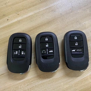 新款思域汽车钥匙壳 最新款本田智能遥控器原厂钥匙壳带有小钥匙