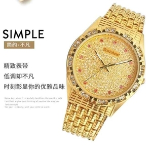 09龙专卖店淘宝满天星手表女满钻新款瑞士宝航名表男士时尚休闲夜光