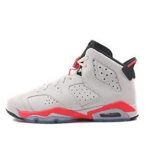 air jordan 6 aj6乔6白红樱木 红外线 正