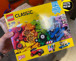 乐高10715 多轮创意拼砌篮 classic创意系列