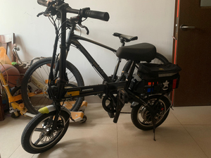 捷马折叠电动车,代驾电动车,48v20a电瓶,现在还能骑40