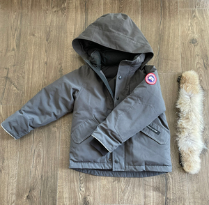 ganada goose 加拿大鹅男童羽绒服/支持鉴定