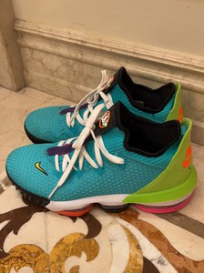 詹姆斯16 low 翡翠绿 国外版 实战篮球鞋 全新无鞋盒