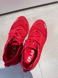 salomon萨洛蒙运动鞋城市路跑鞋专业竞赛小红鞋网面码数4