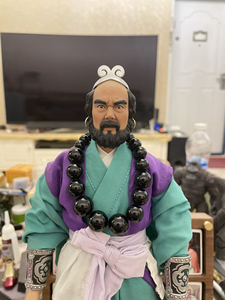 猴厂沙僧 沙和尚佛珠项链 兵人配件 图一三方88 图二图三