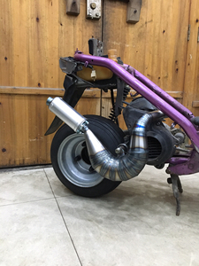 本田dio50改装排气半组 全组90-125.雅马哈bws5