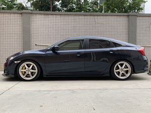 十代思域18寸迪生力te37孔距114.3 8.5j,因10