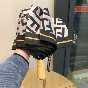 fendi美丽雨伞芬迪全自动晴雨两用伞