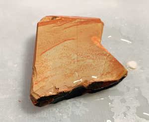 日本天然砥石 绝版手挽奥殿黄板色物小标本 软质名仓 颜值极高