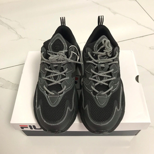 fila斐乐火星鞋一代黑色跑步鞋江疏影同款