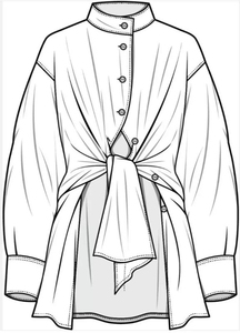 008人付款淘宝ai服装平面款式图效果图企业服装设计 ps电脑服饰插画