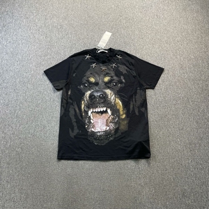 givenchy 纪梵希 五星铆钉狗头短袖