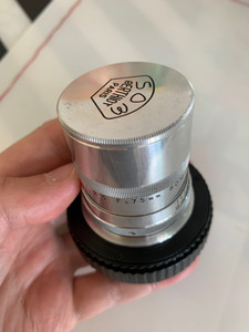 法国索姆 som berthiot 75/2.5 电影镜头