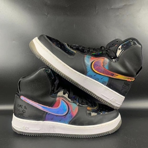af1 电玩 黑镭射|43码丨鞋子橙色很好 鞋底没啥磨损