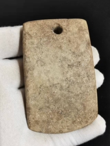 红山文化时期玉斧玉钺,红山文化仿工具类玉器,小河西文化兴隆洼