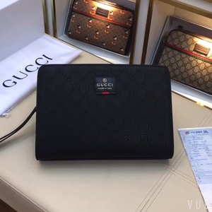 闲置专柜正品gucc古驰男士时尚新款真皮手包