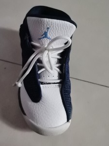 耐克乔丹aj13蓝白篮球鞋,9.5成新,8.5码.ifs耐克