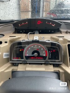 八代思域思铭改fd2 type r红背光仪表8千转～9千转f