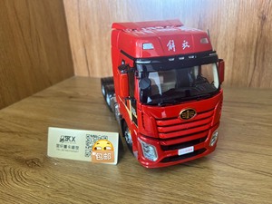 一汽原厂解放j6v牵引车拖头1:24合金汽车模型重卡 j6p