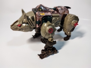 日版 变形金刚 超能勇士 bw 金属变体 c-44 金属犀牛