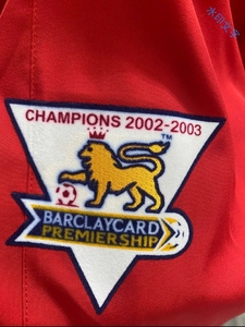 复古红魔0203力曼联复古球衣长袖主场7号c罗长袖10号范尼