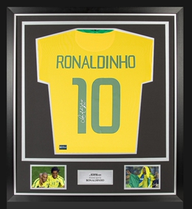 001人付款淘宝小罗icons签名球衣 罗纳尔迪尼奥亲签球衣zcmxtx