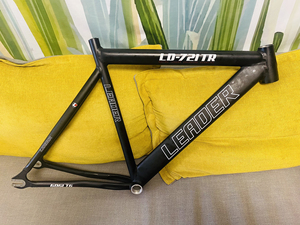 死飞车架场地车固齿公路车leader比安奇梅花njs复古钢架