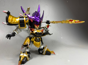 国产sd三国传 三国bb 吕布多鲁基斯 敢达第47国产件,底