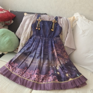 草叔家 夜樱水灯方领jsk