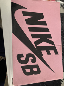 nike dunk sb 白钻石鞋盒 只有盒子 41码 配盒