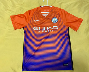 990人付款淘宝曼城1617客场球衣 球迷版 阿圭罗 正品保真 字章皆正 欧