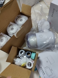 京东京造 水龙头净水器 家用厨房自来水前置过滤器 可视化可清