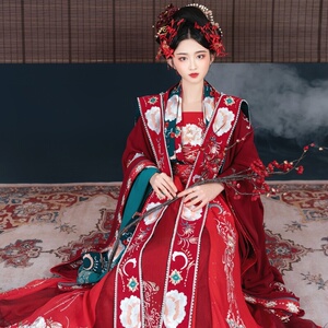 000人付款淘宝华姿仪赏 红颜 原创设计汉服春夏装女