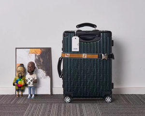 rimowa/日默瓦联名款芬迪 蓝黑色 20寸登机箱拉杆箱